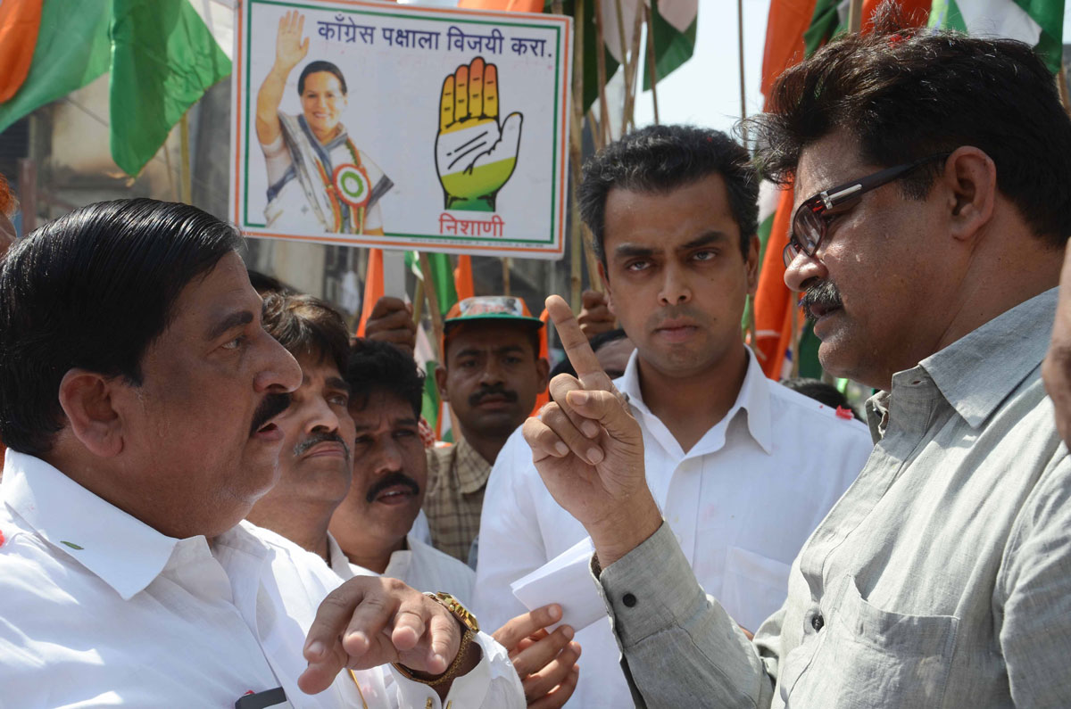UNION STATE MINISTER & MP.MILIND DEORA VISIT SOUTH MUMBAI ASSEMBLY.