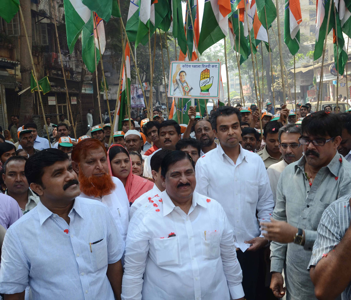 UNION STATE MINISTER & MP.MILIND DEORA VISIT SOUTH MUMBAI ASSEMBLY.