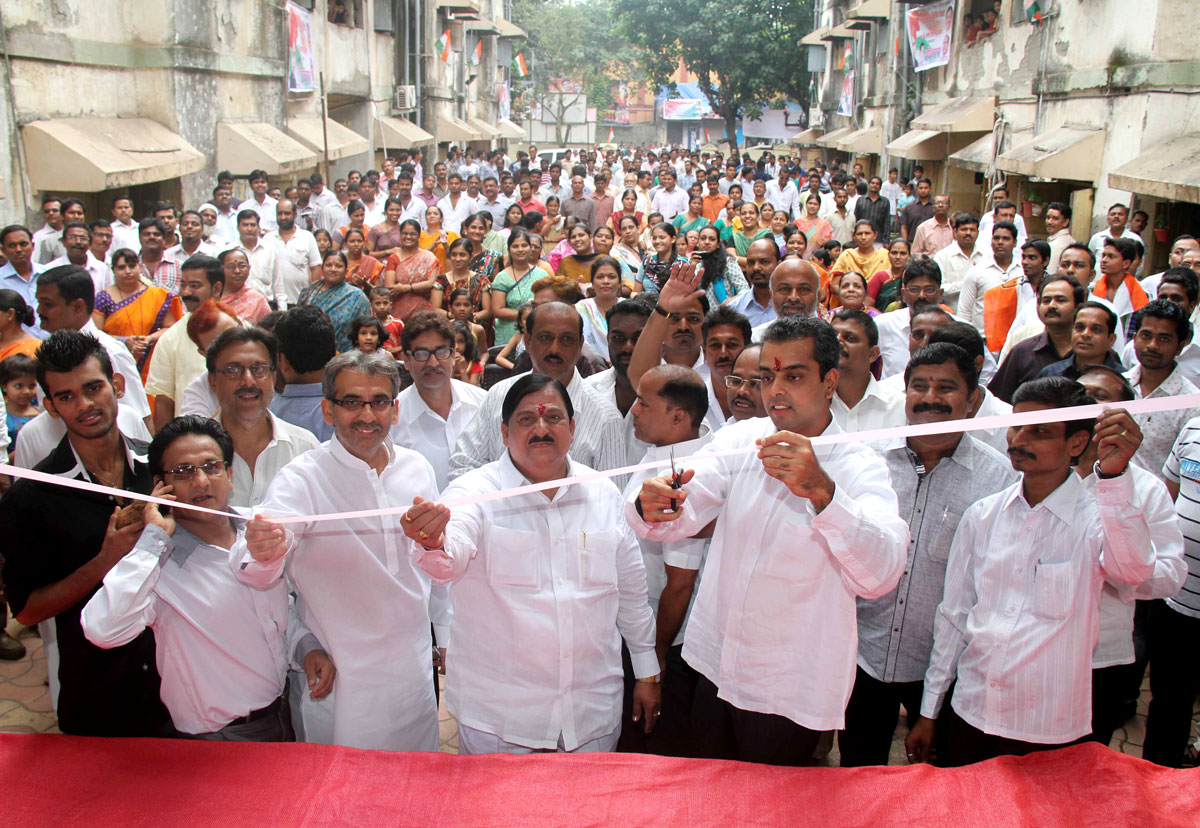 MP.& UNION MINISTER MILIND DEORA IN SOUTH MUMBAI ASSEMBLY.