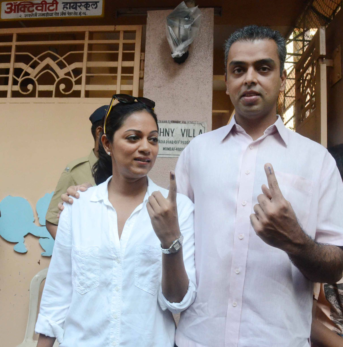 Assembly Election-2014 Vote Casting.