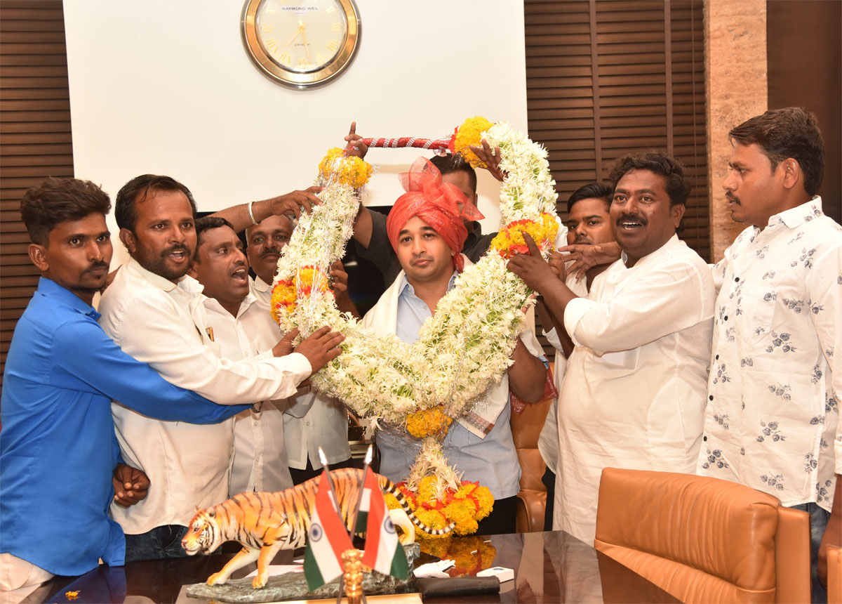 Yuva Leader MLA Nitesh Narayanrao Rane on his Birthday.