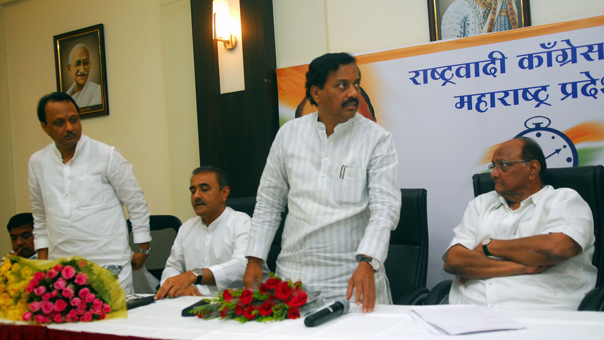 NCP Leaders at NCP Bhavan Nariman Point.