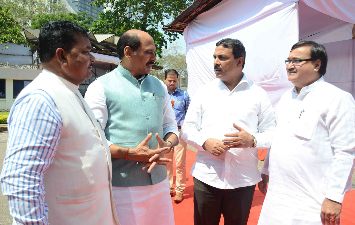 1st Day Budget Session at VIdhan Bhavan in Mumbai.