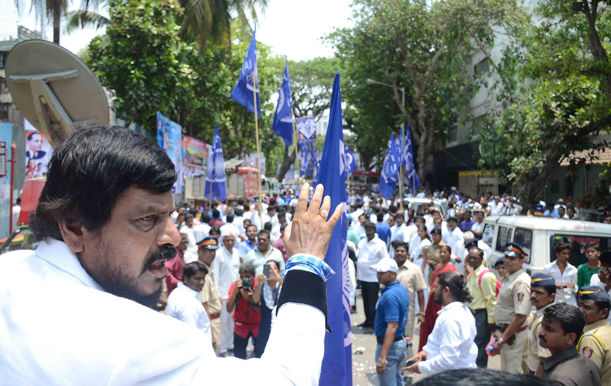 Tribute to Bharat Ratna Dr.Babasaheb Ambedkar on his 124th Birth Anniversary in Mumbai.