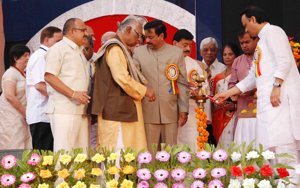 DY.CHIEF MINISTER AJITDADA PAWAR INAUGRATED AKHIL BHARTIYA NATYA SAMELAN AT RATANAGIRI.