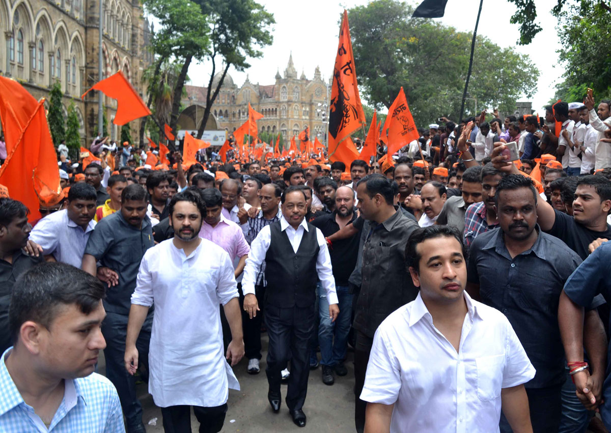 Mumbai Maratha Kranti Maha Morcha.