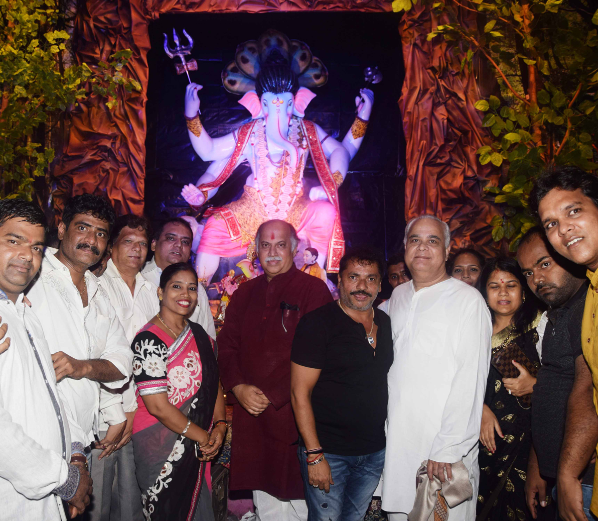 Ganpati Bappa Moorya # Congress Leader Ex.Union Minister & Ex.MP Gurudas Kamat.