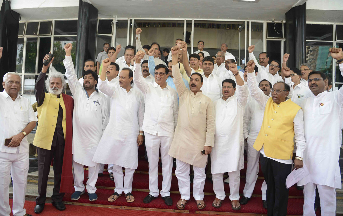 3rd Day Monsoon Session Vidhan Bhavan Mumbai.