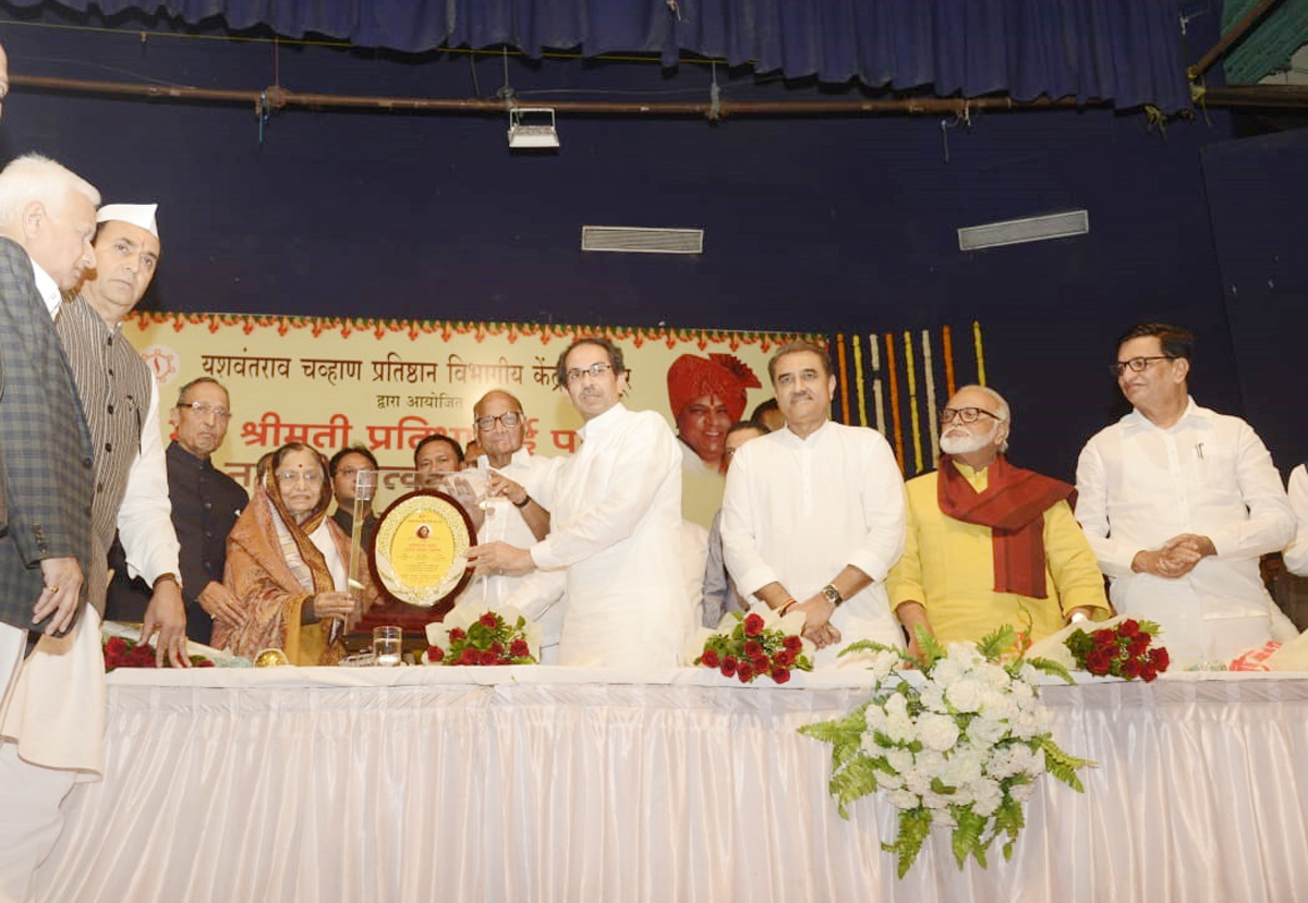 Former President Smt. Pratibhatai Devisingh Patil Nagari Satkar in Nagpur.