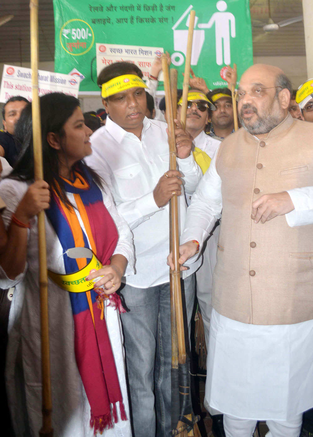 BJP Swachh Bharat Mission.