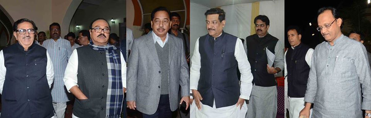 LEADERS at Nagpur for winter session.