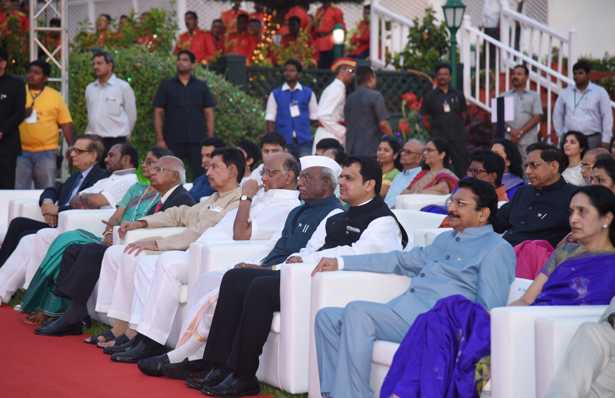 56th Anniversary of Maharashtra Day & International Worker's Day Celebration at Raj Bhavan Mumbai.