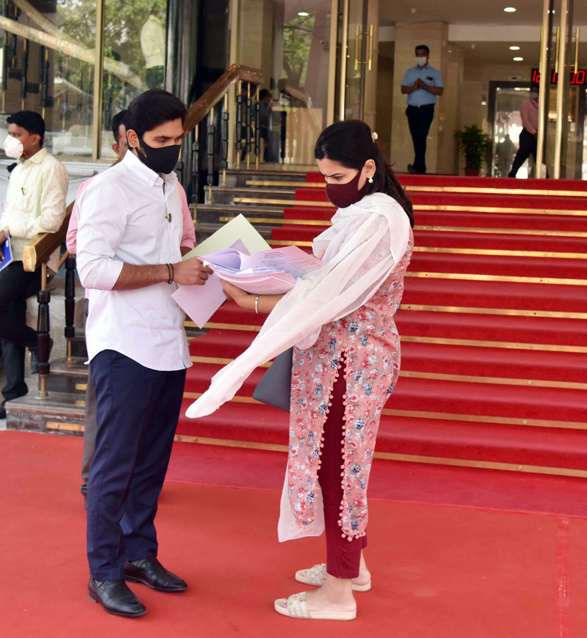 Maharashtra Assembly's Budget Session 2021 at Vidhan Bhavan Mumbai.