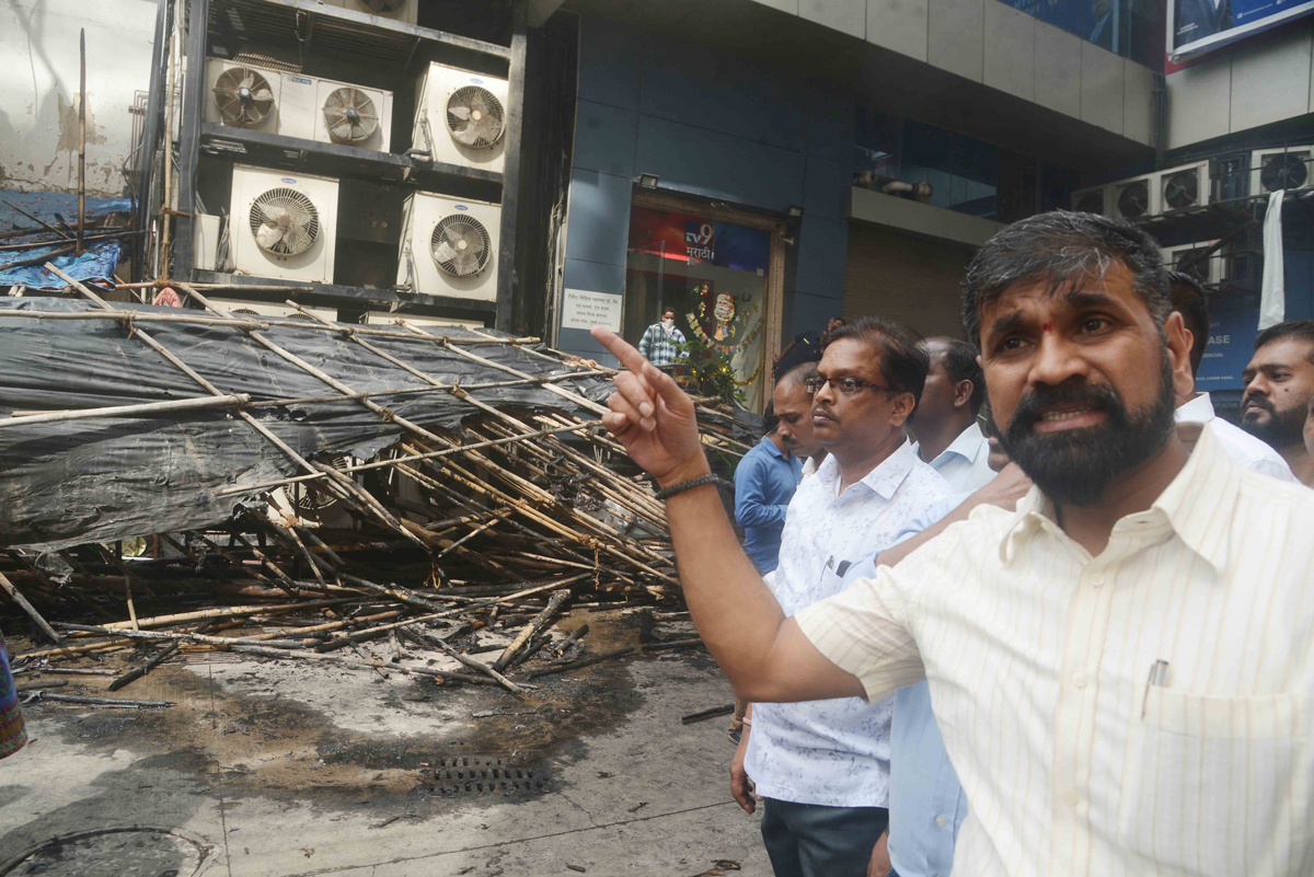 Kamla Mill Fire Spot.