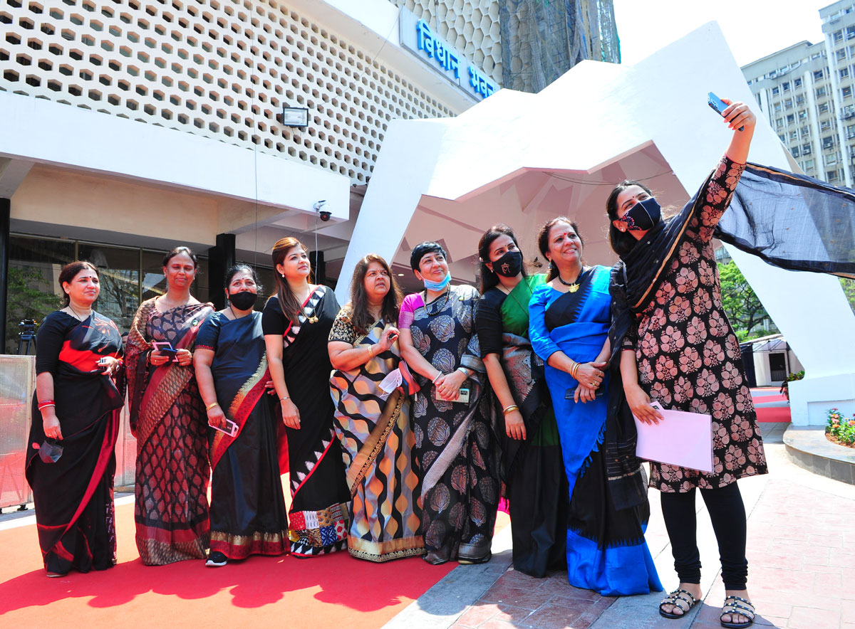 Budget Session Day & Women's Day Maharashtra Assembly's Budget Session 2021 at Vidhan Bhavan Mumbai.