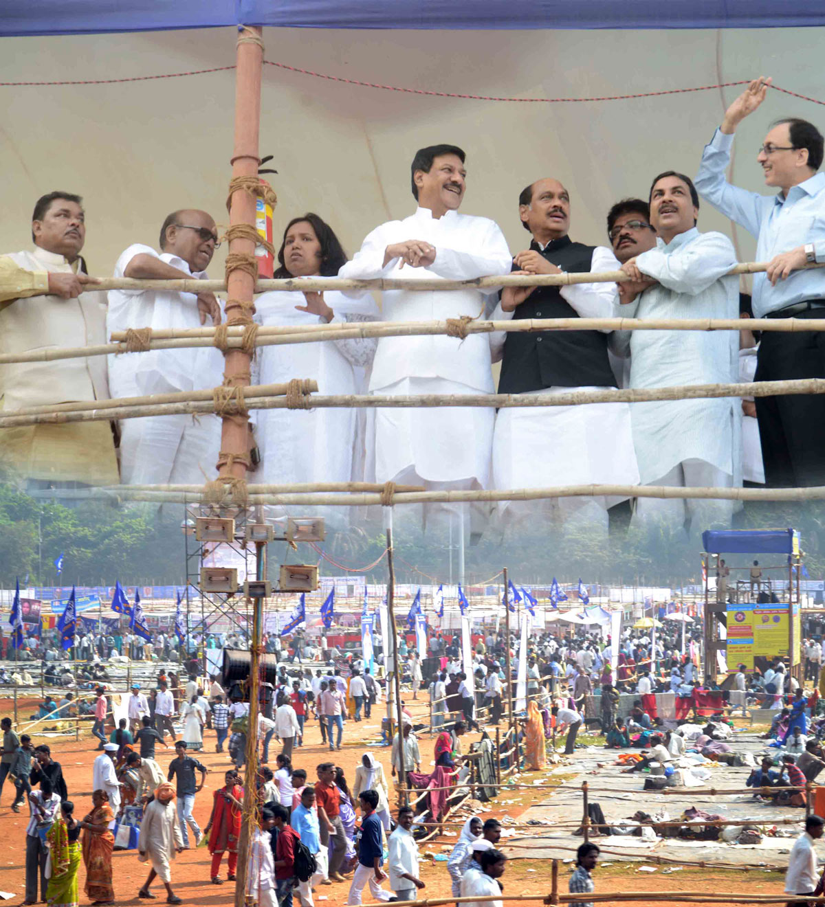 Tribute to Bharat Ratna Dr.Babasaheb Ambedkar on his Mahaparinirvan Din in Mumbai.