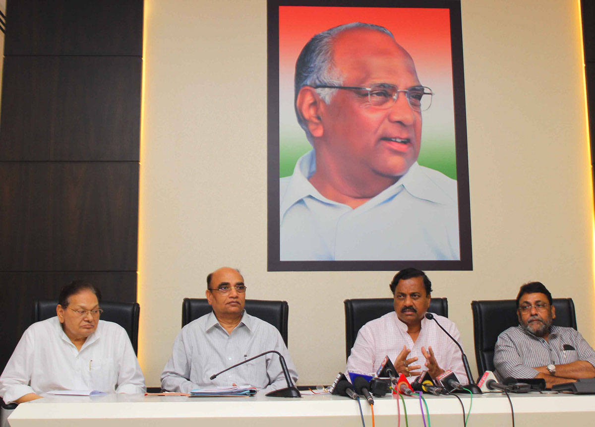 NCP Pradesh President Sunil Tatkare Press Conference.