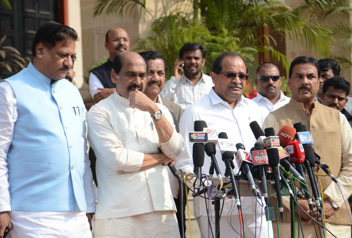 9th Day Assembly Winter Session at Nagpur.