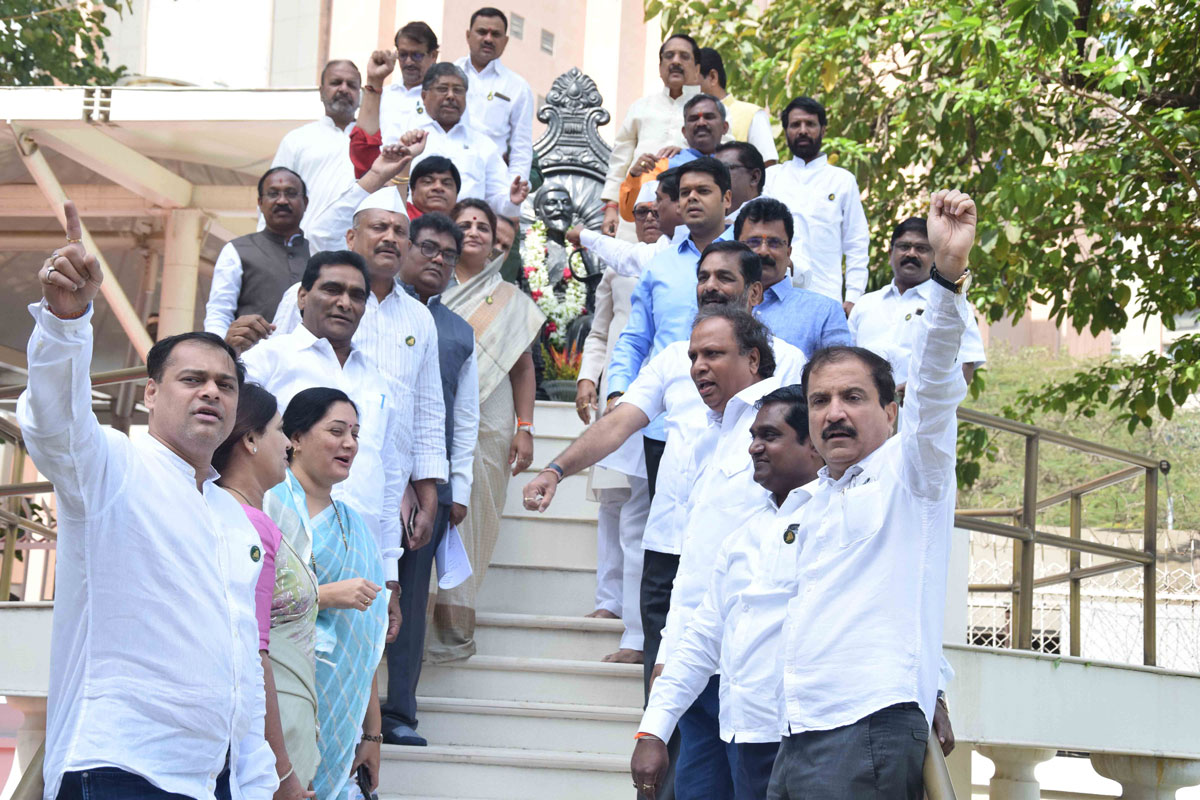 2nd Day Budget Session at Vidhan Bhavan Mumbai.