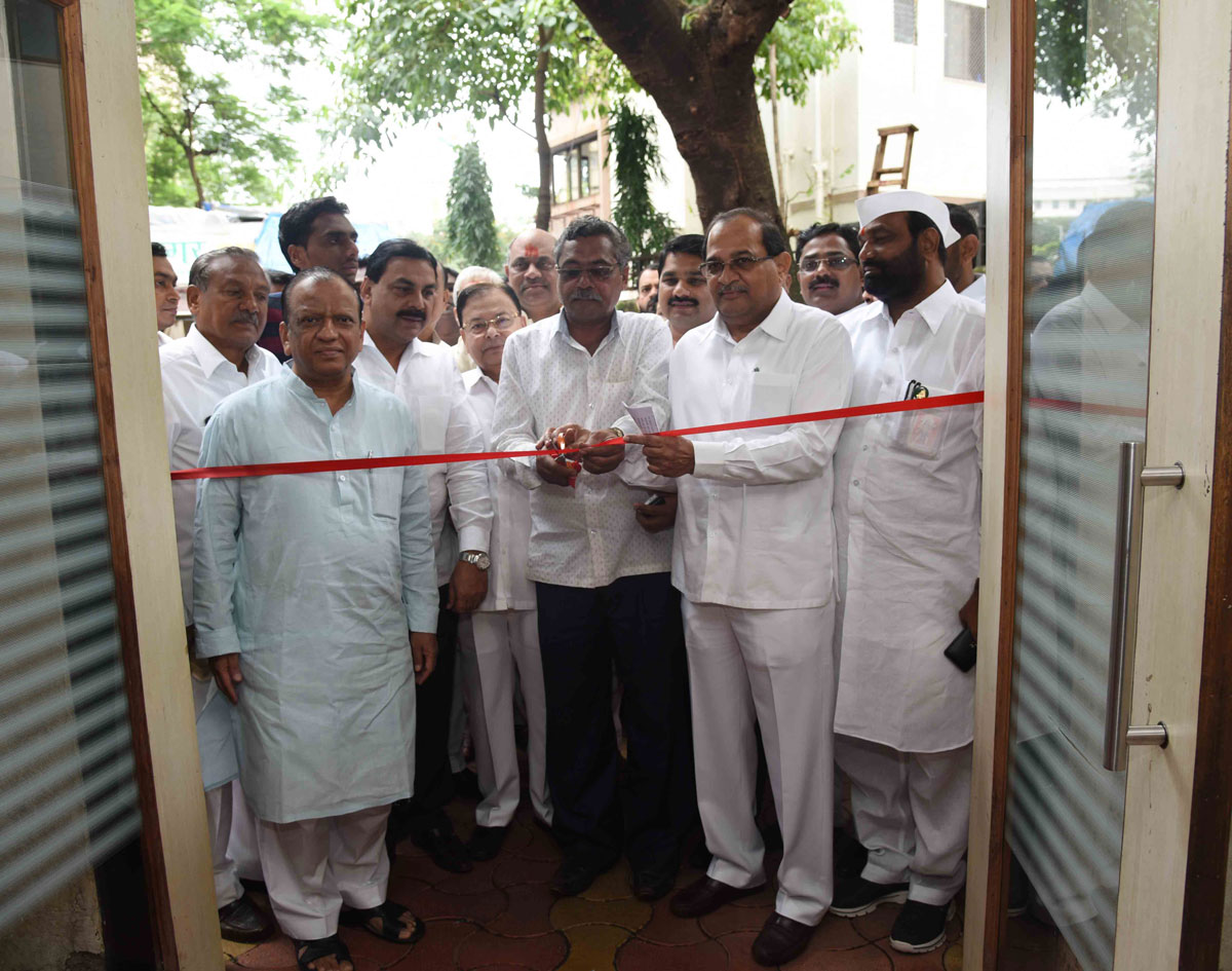 LoP Radhakrishna Vikhe patil organised an Exhibition of Documents Related to Corruption Charges on Ministers at Gandhi Bhavan.