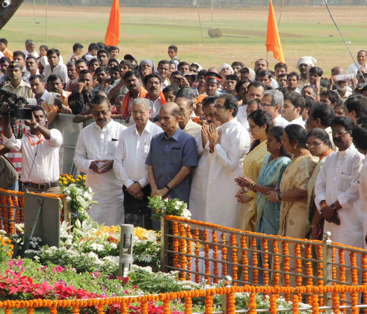 Tribute to Shivsena Supremo Late.Balasaheb Thakarey On his 2nd Death Anniversary at Dadar Shivaji Park.