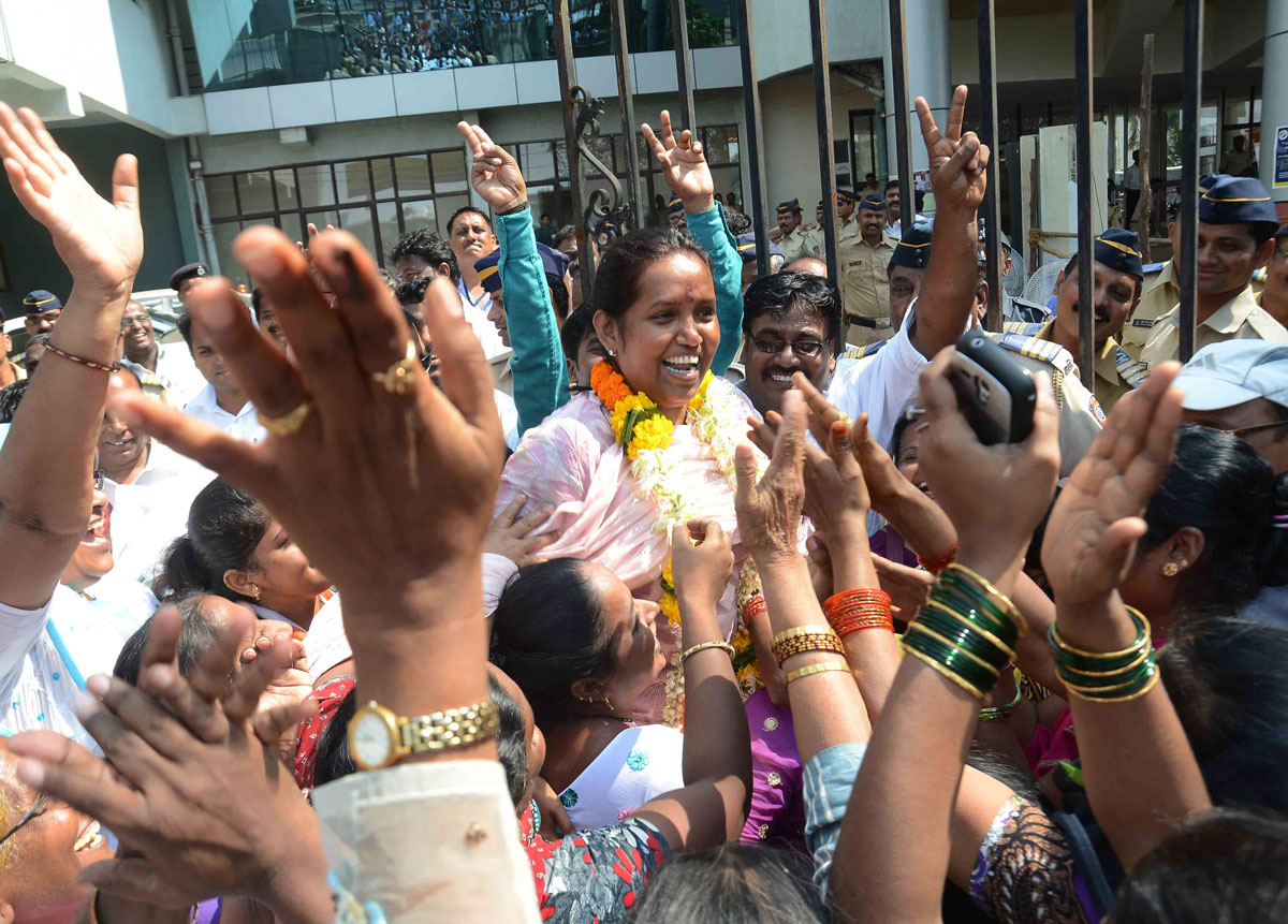 178-Dharavi Assembly Congress Candidate Varshatai Gaikwad Wins.