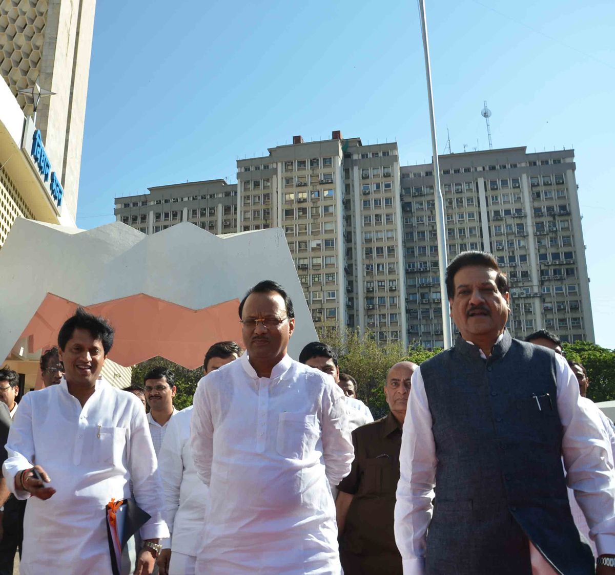 BUDGET 2013-14 AT VIDHAN BHAVAN MUMBAI.