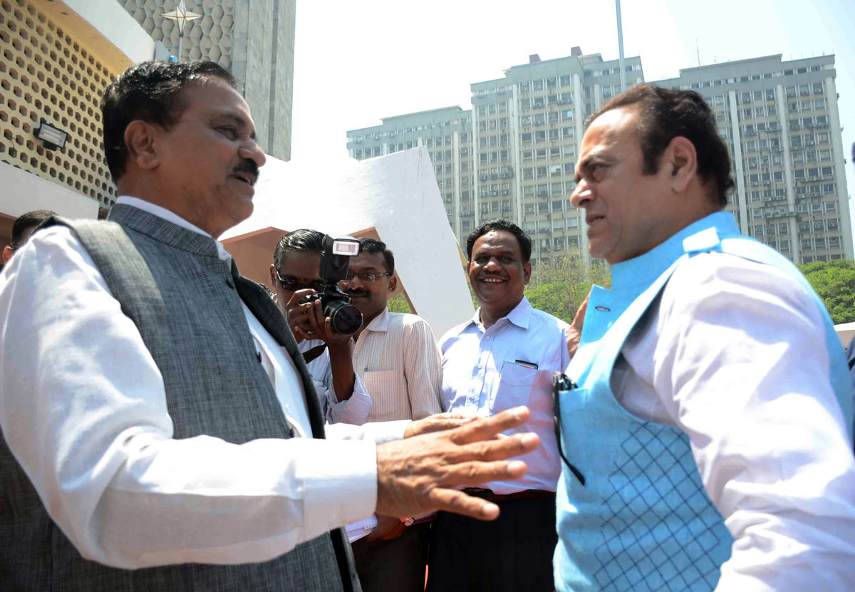 9th Day Budget Session at Vidhan Bhavan in Mumbai.