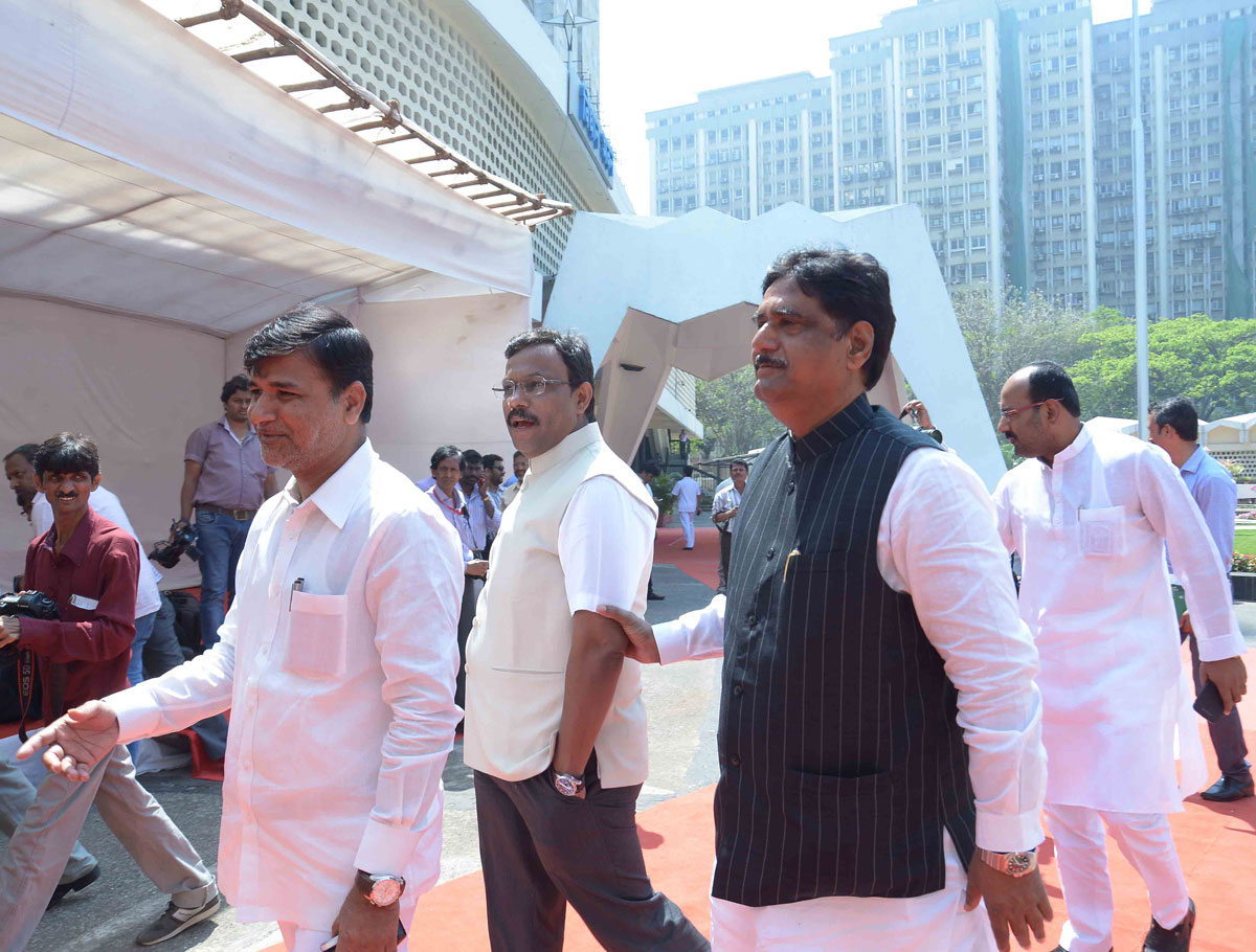Budget Session Day at Vidhan Bhavan Mumbai.
