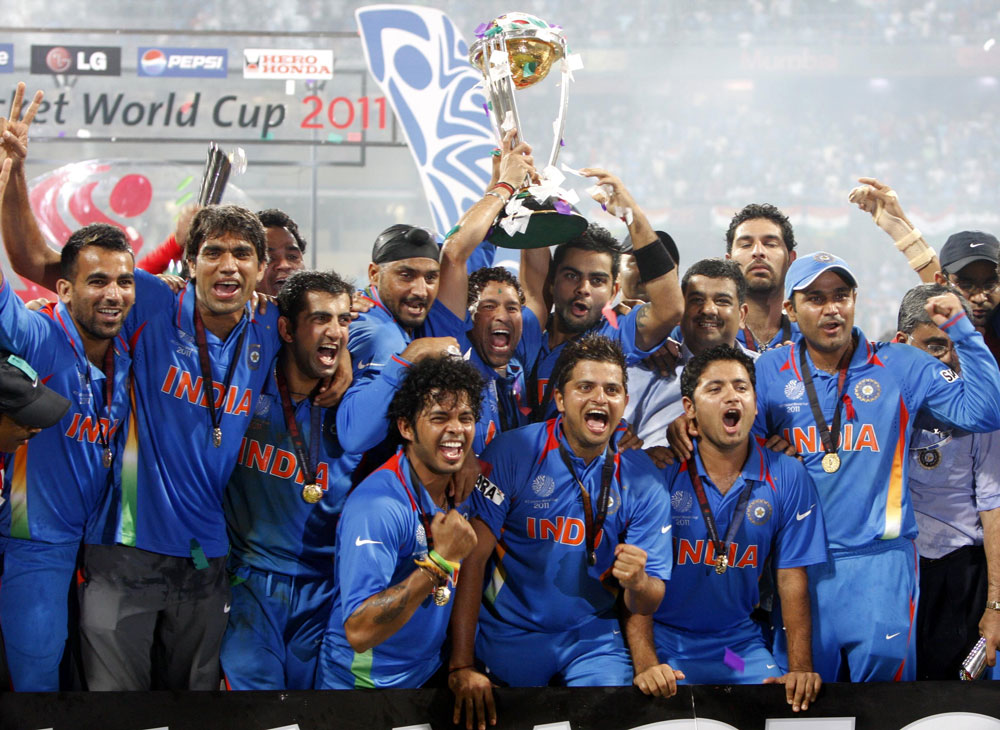WORLD CUP 2O11 AT WANKHEDE STADIUM.