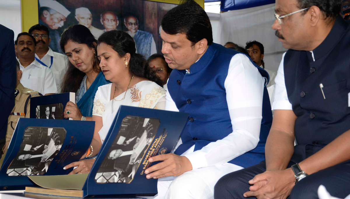 Paid Tributes to BharatRatna Dr.Babasaheb Ambedkar on Mahaparinirvan Din at Chaityabhumi Dadar,Mumbai.