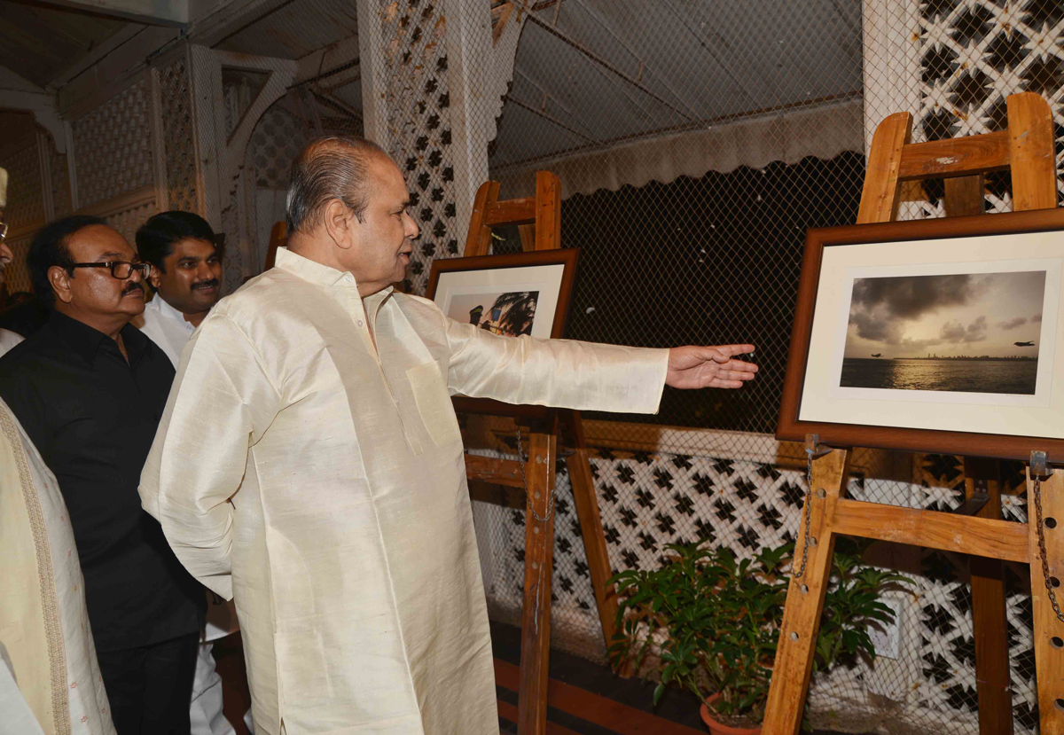 "RAJ BHAVANS OF MAHARASHTRA:WITNESS TO GLORY " MARATHI VERSION COFFEE TABLE BOOK RELEASED BY CHIEF MINISTER PRITHVIRAJ CHAVAN.