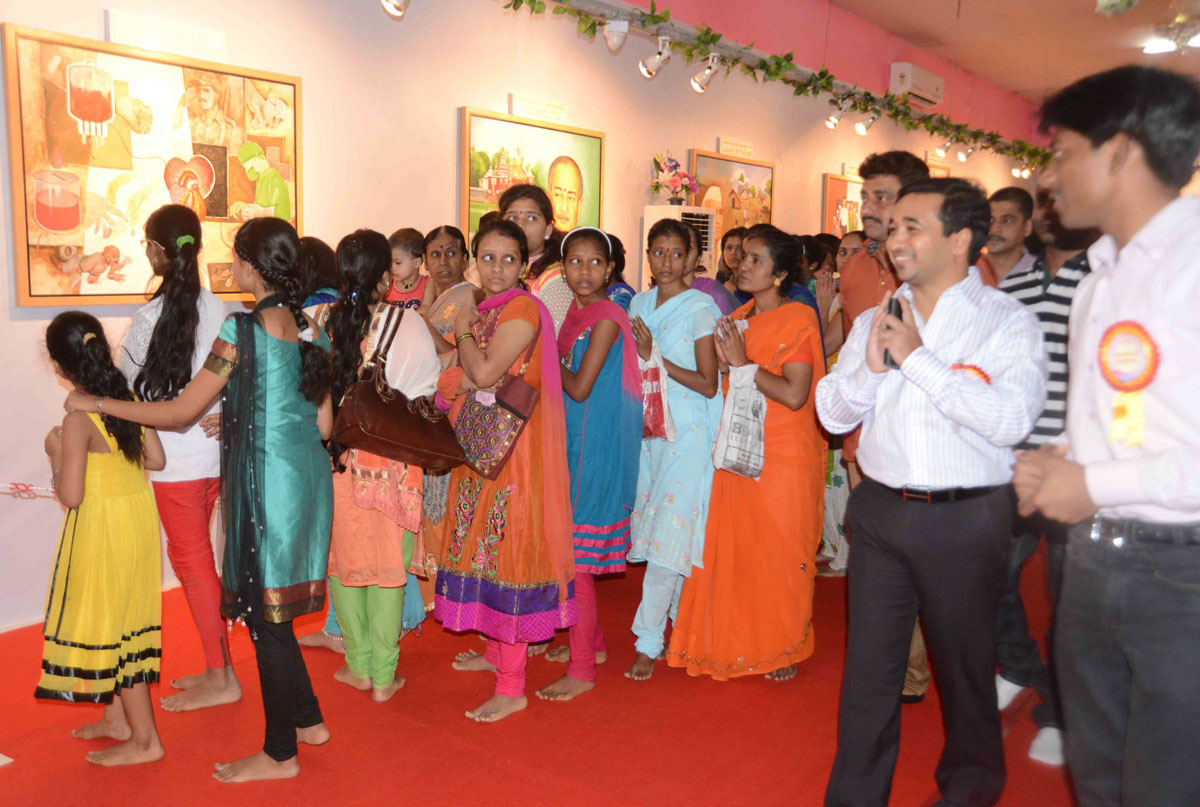 Youth Leader & MLA Nitesh Narayanrao Rane At Worli.