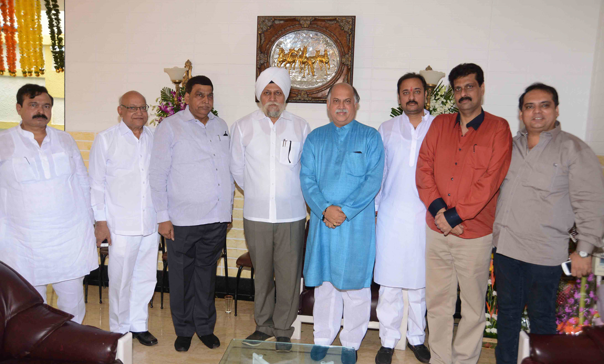 AICC Gen.Sec. CWC Member Gurudas Kamat on occasion of Diwali Festival in Mumbai.