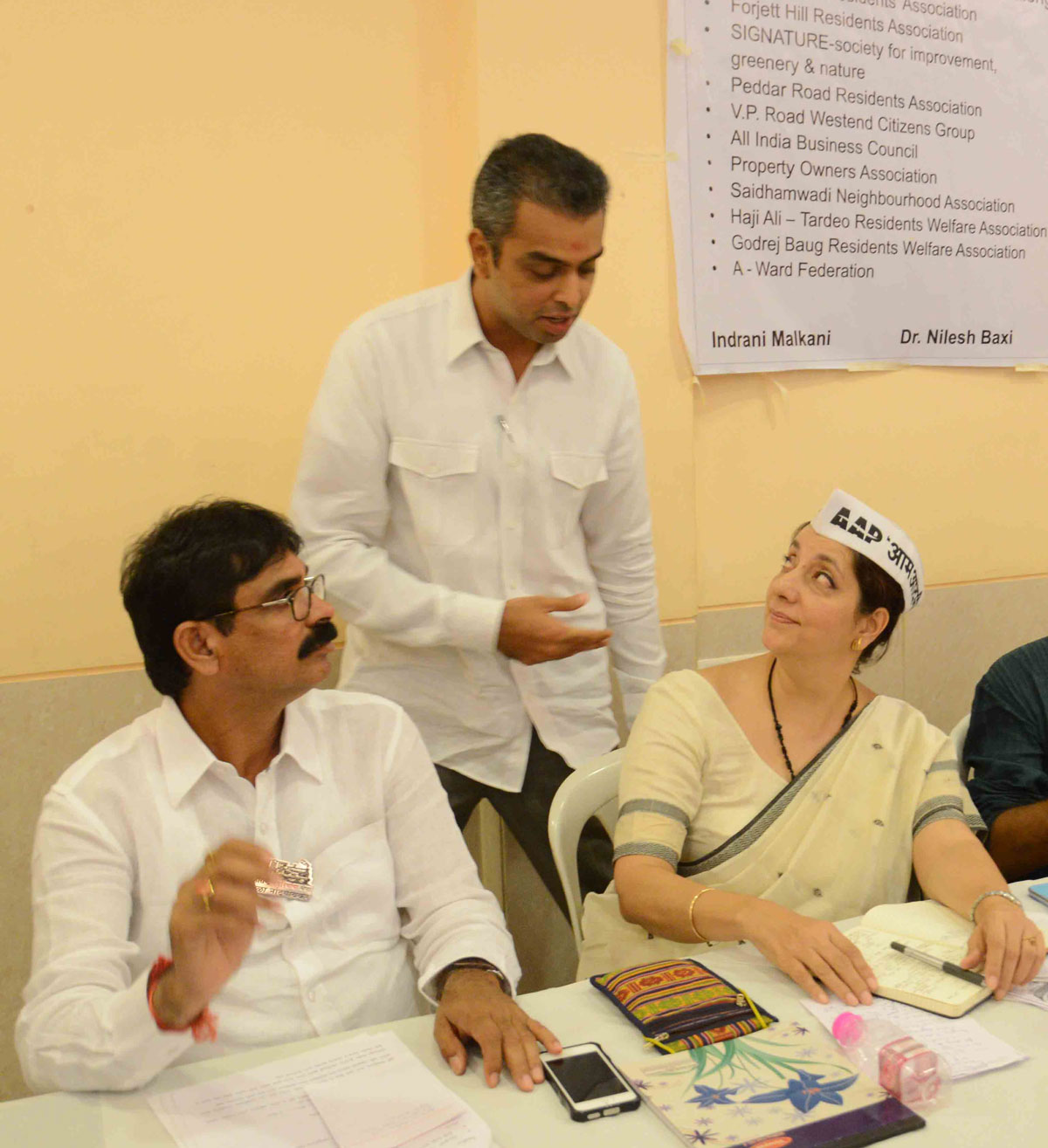 MP.Candidates in South Mumbai.