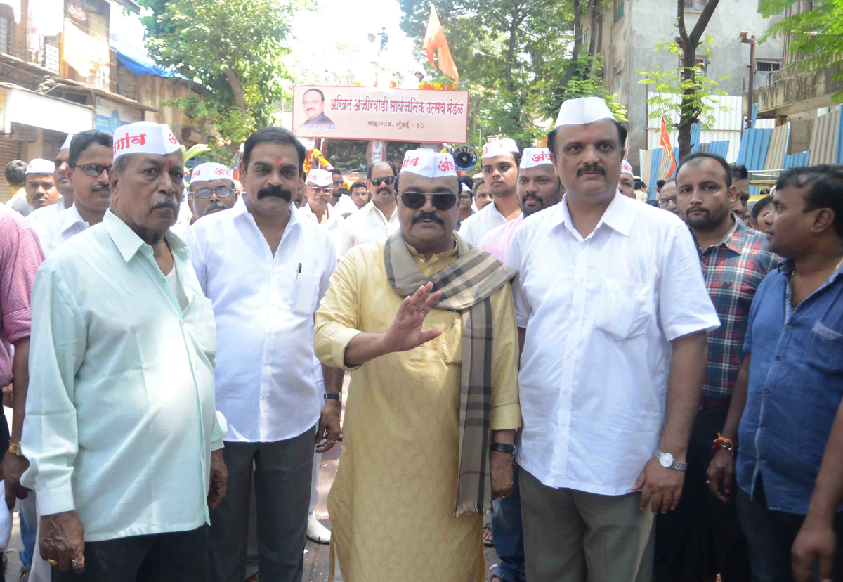 Ganpati Bappa Idol Immersion in Mumbai.