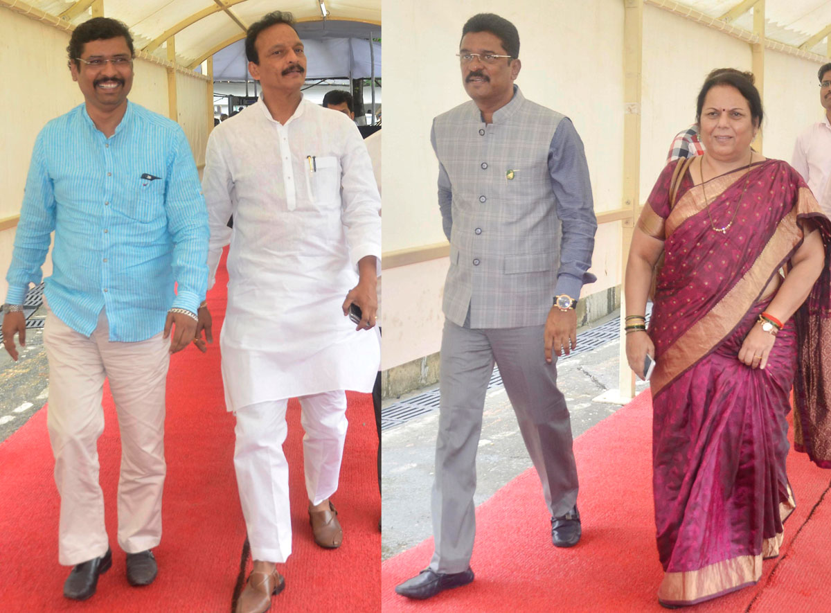 9th Day Monsoon Assembly Session at Vidhan Bhavan Mumbai.