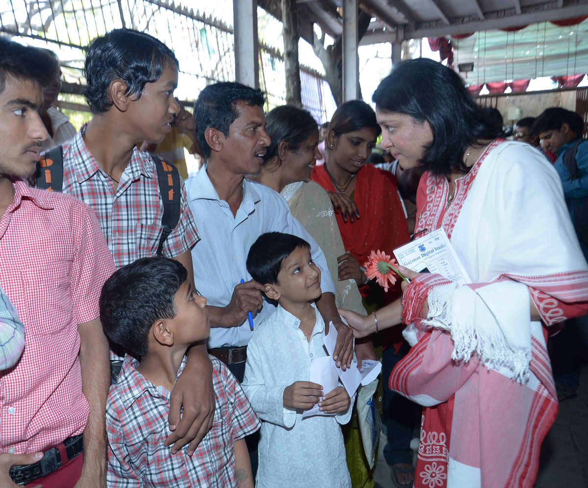 Nargis Dutt Memorial Charitable Trust & North Center Mumbai Congress Committee Org.Camp For Person With Disability Initiated & Supported By MP.Priya Dutt At Shed Complex Kalina.