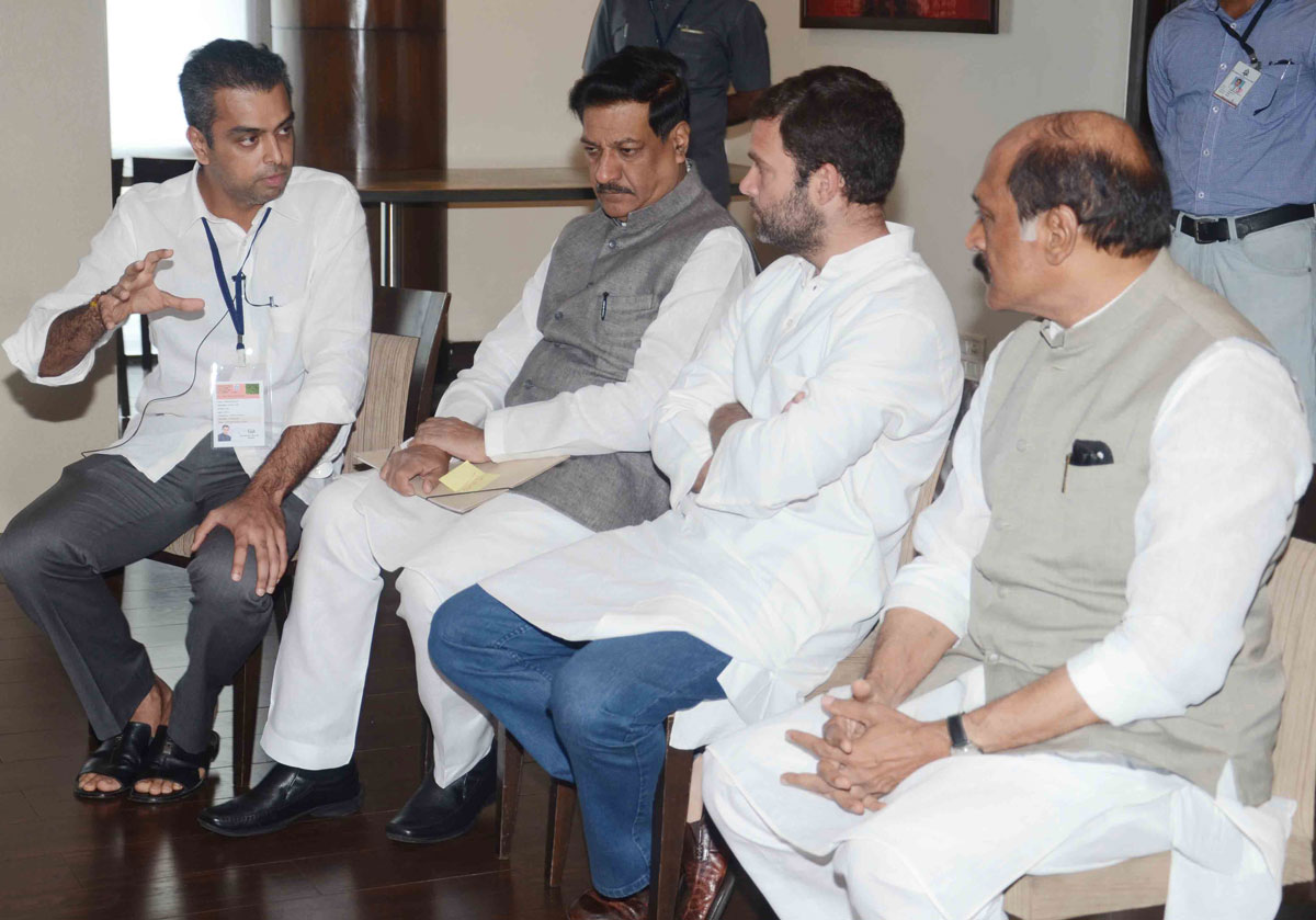 All India Congress Committee Vice President & MP.Rahul Gandhi On Mumbai Visit.