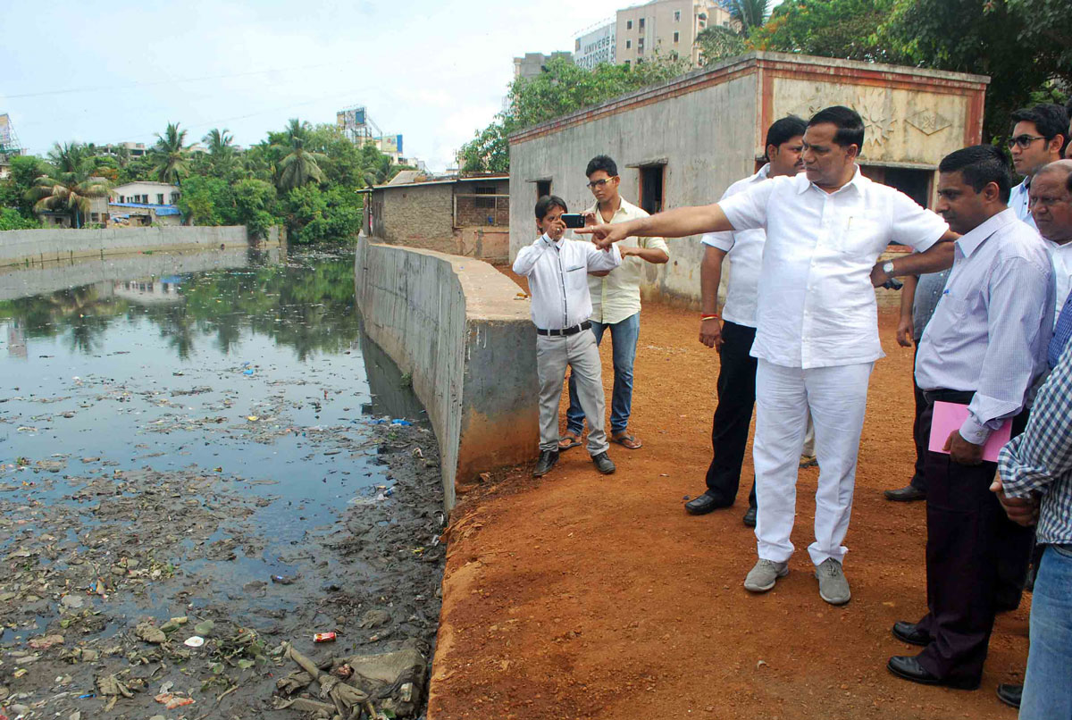 Kalina Assembly MLA Kripashankar Singh visited our Constituency Area before Monsoon.