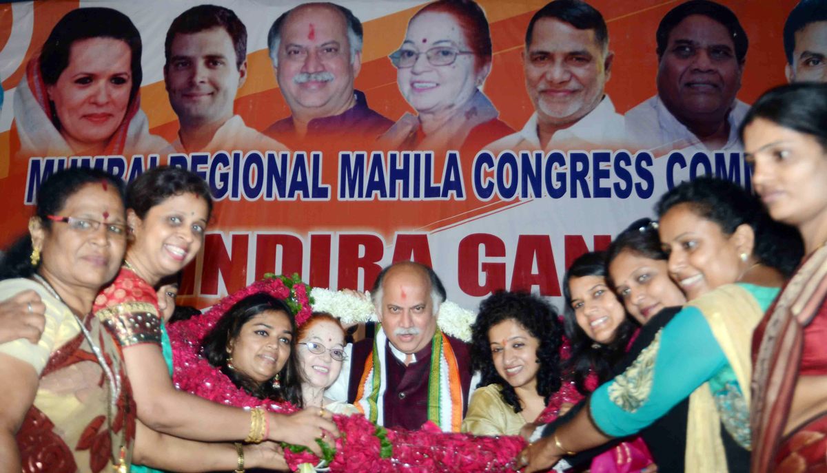 Mahila Melava organized Mumbai Mahila Congress in Chief Presence of Mahila Congress National President Shobha Oza at Om Sai Ground Borivali (w).