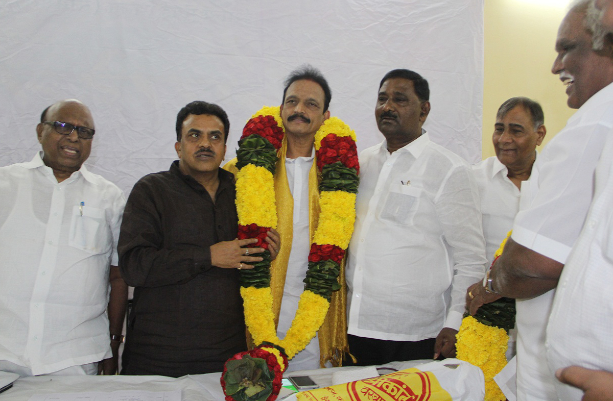 MRCC President Sanjay Nirupam & Newly Elected MLC Bhai Jagtap at Chembur.