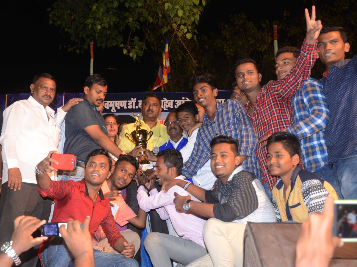 Chembur Circket Tournament on occasion 125th Yr.Jayanti of Dr.Babasaheb Ambedkar.