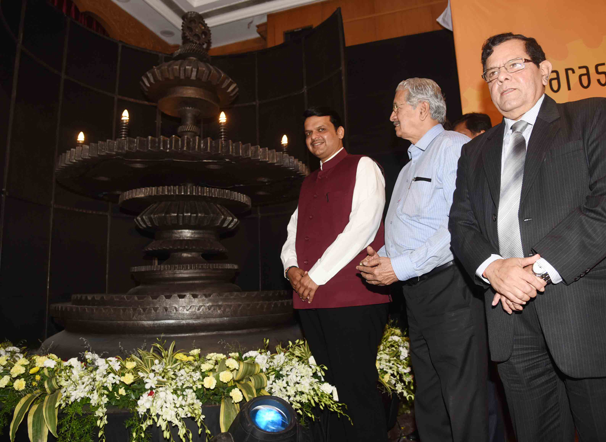 Chief Minister Devendra Fadnavis to Curtain Raiser of Maharashtra Media Campaign @ Make in India Week at Sahyadri Guest House Malbar Hill Mumbai.