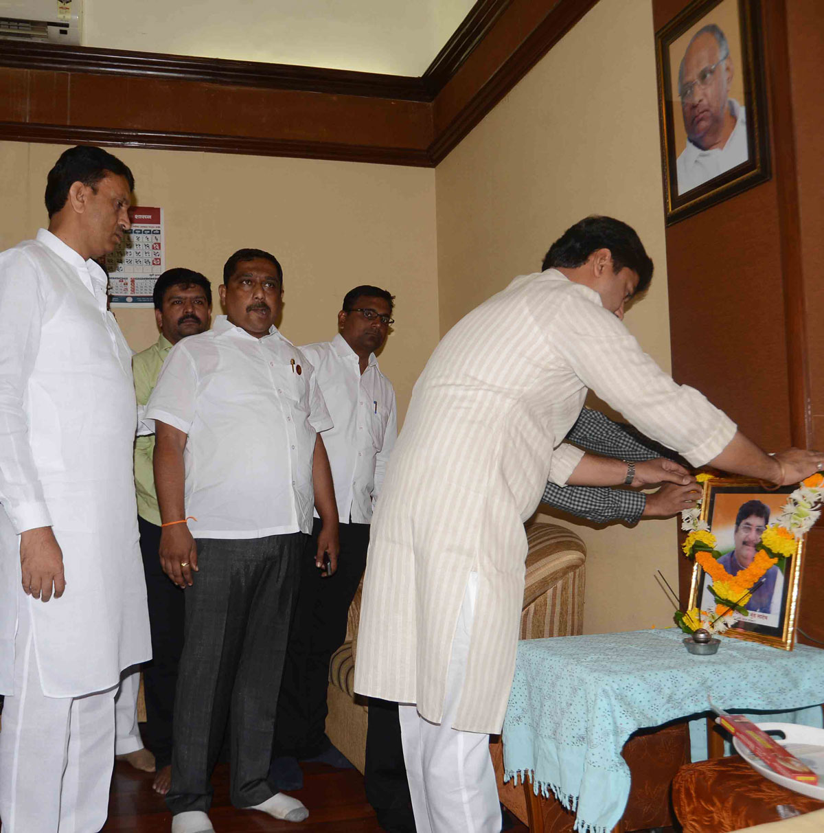 Tribute to Mass Leader Late Gopinathji Munde on his 1st Death Anniversary in Mumbai.