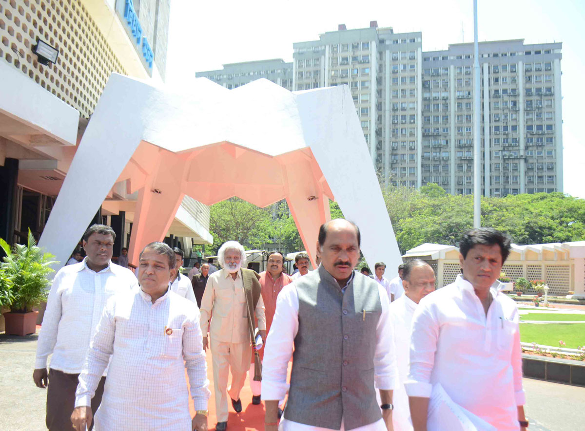 7th Day Budget Session at Vidhan Bhavan in Mumbai.