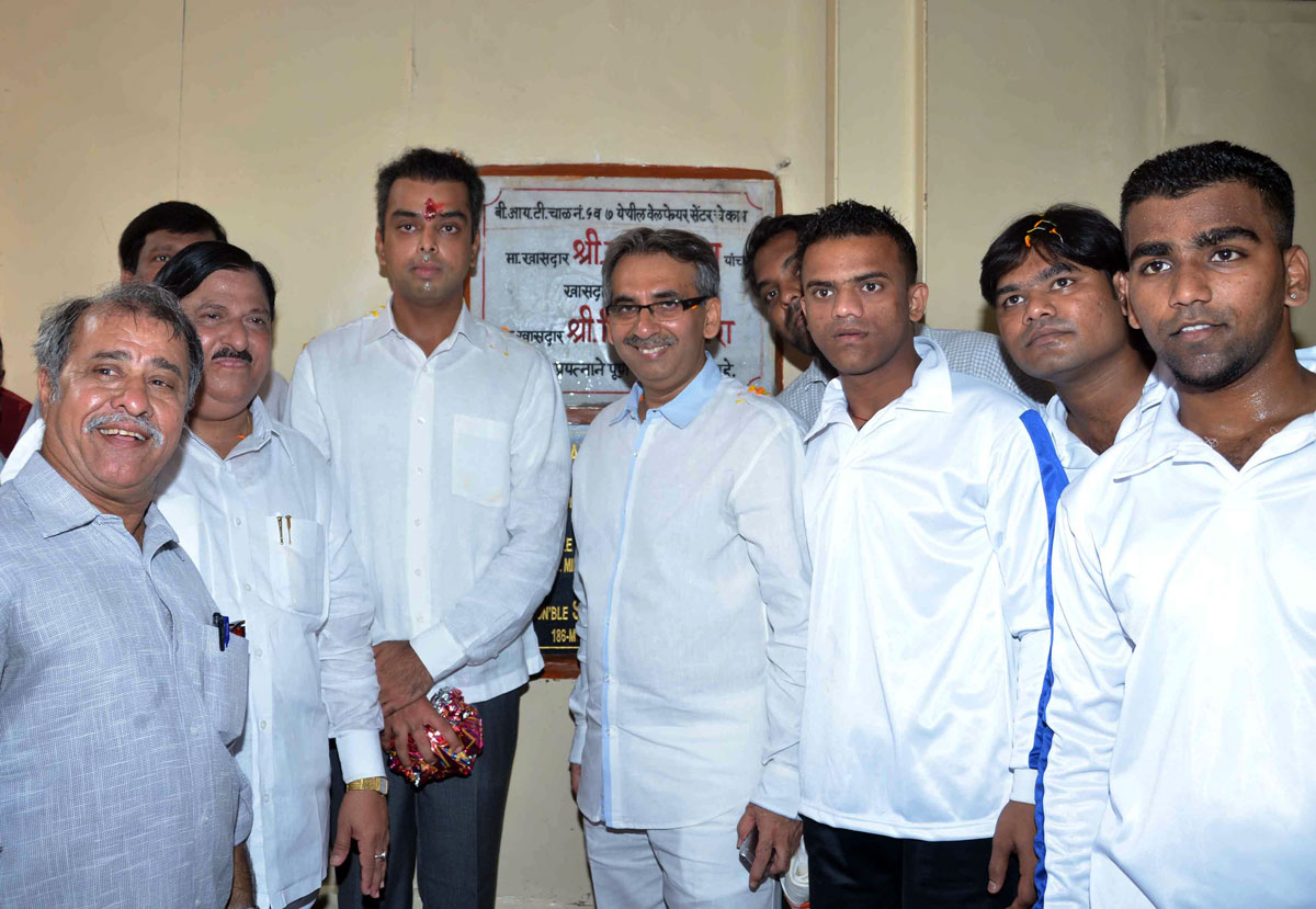 MP.& UNION MINISTER OF STATE MILIND DEORA & MLA AMIN PATEL IN SOUTH MUMBAI MUMBADEVI ASSEMBLY.