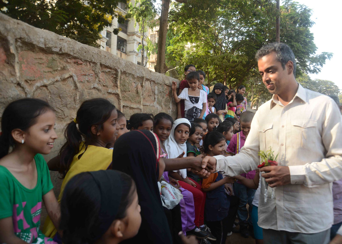 Election Campaign Rally & Padyatra of MP. Candidate Milind Deora.