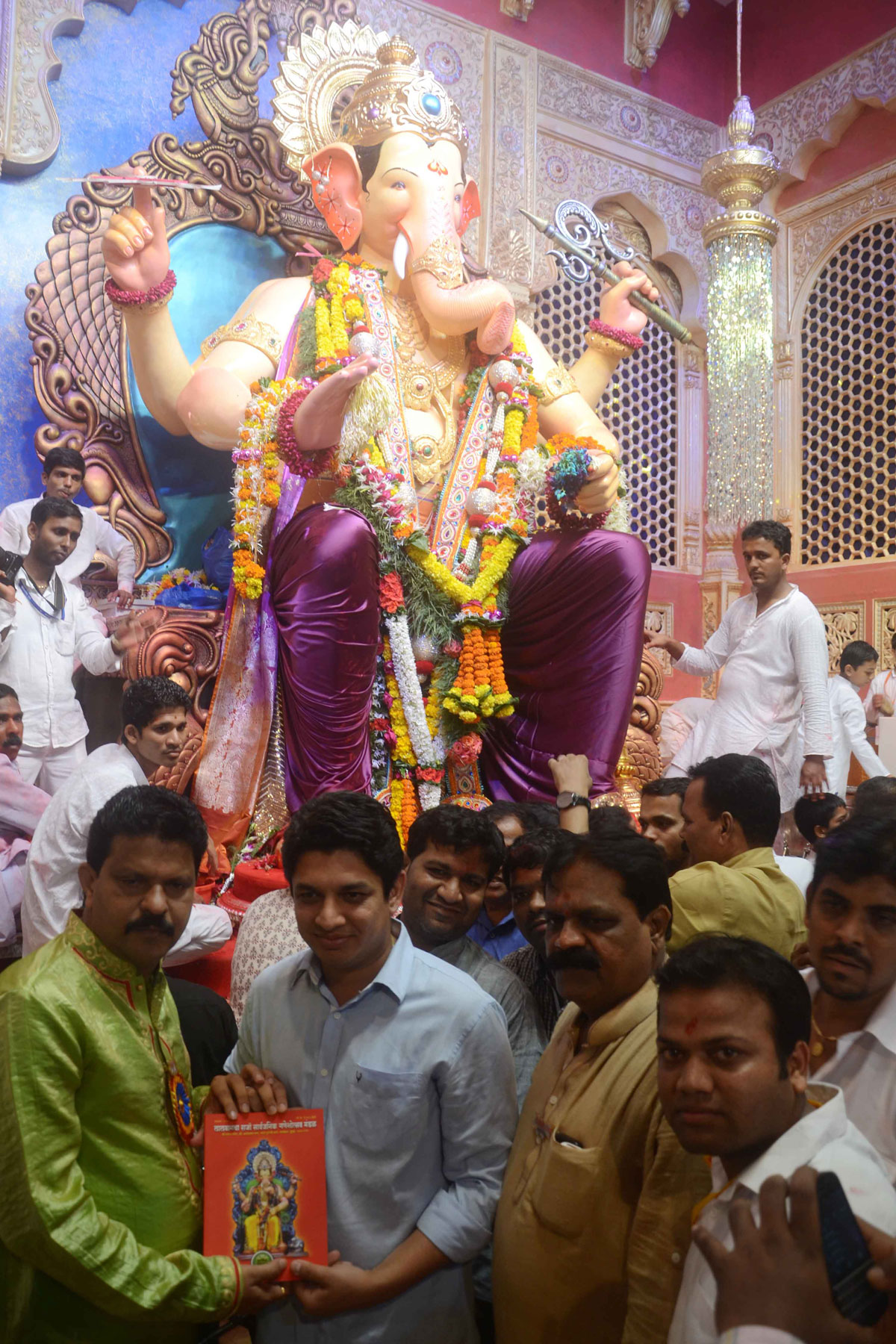 Ganpati Bappa Moorya....Lalbaug Raja...!
