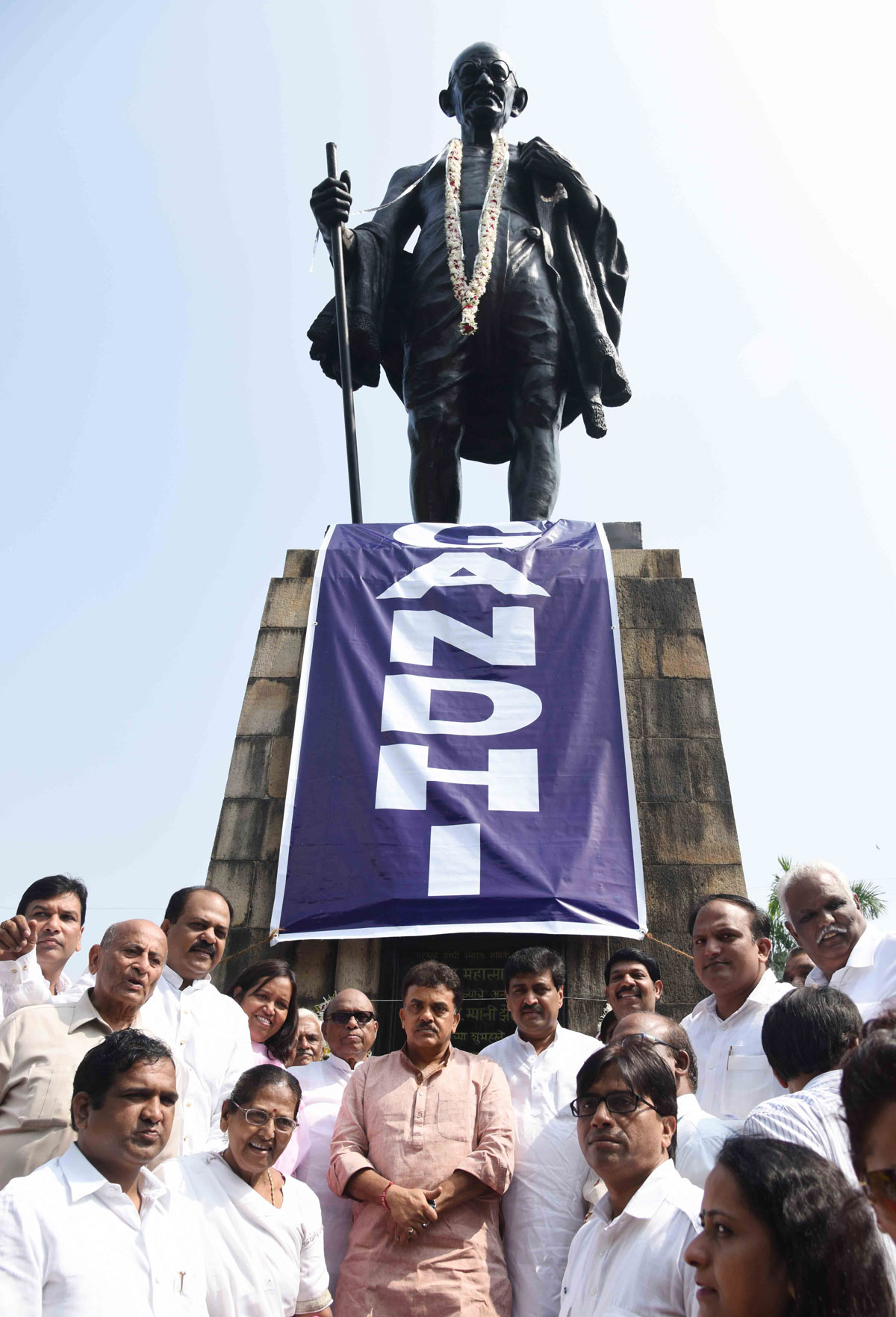 Tribute to Father of Nation Mahatma Gandhi & Late Prime Minister Lal Bahadur Shastri Birth Anniversary in Mumbai by MRCC.